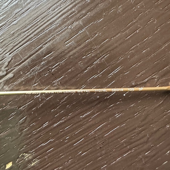 Polarized Ray Ban Aviator Sunglassess - Blue - Picture 5 of 5